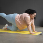 Woman exercising